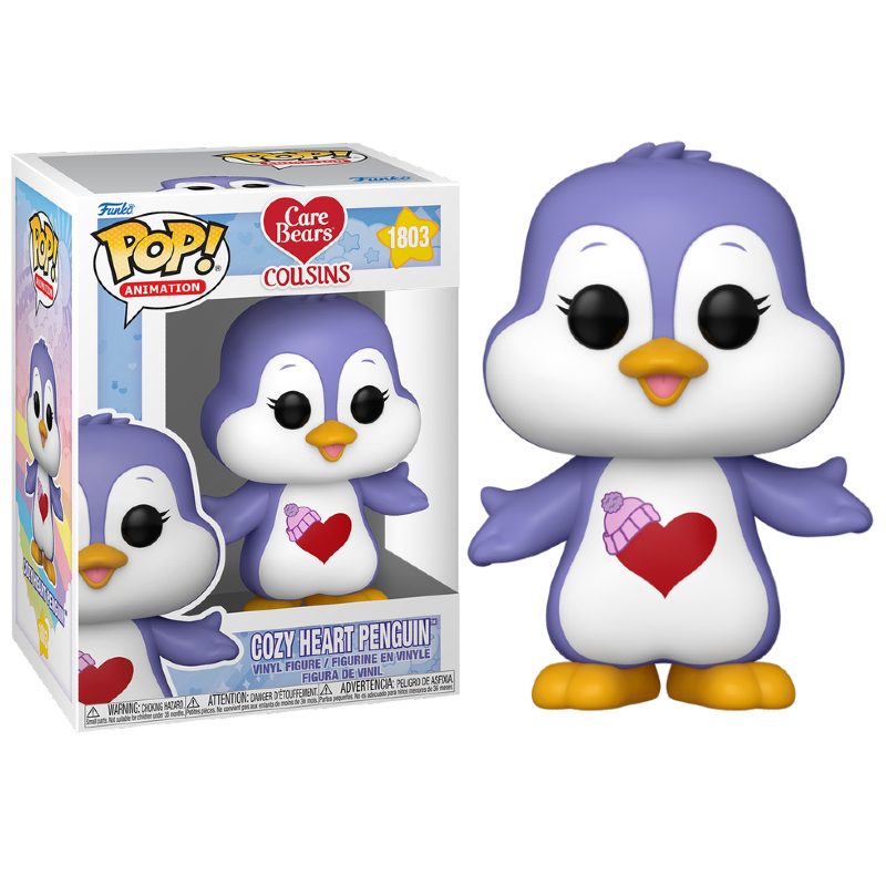 台湾 SMG Taipei POP UP限定 BG BEAR ソフビフィギュア Funko Pop! Animation Care Bear Cousins Cozy Heart Penguin 1803
