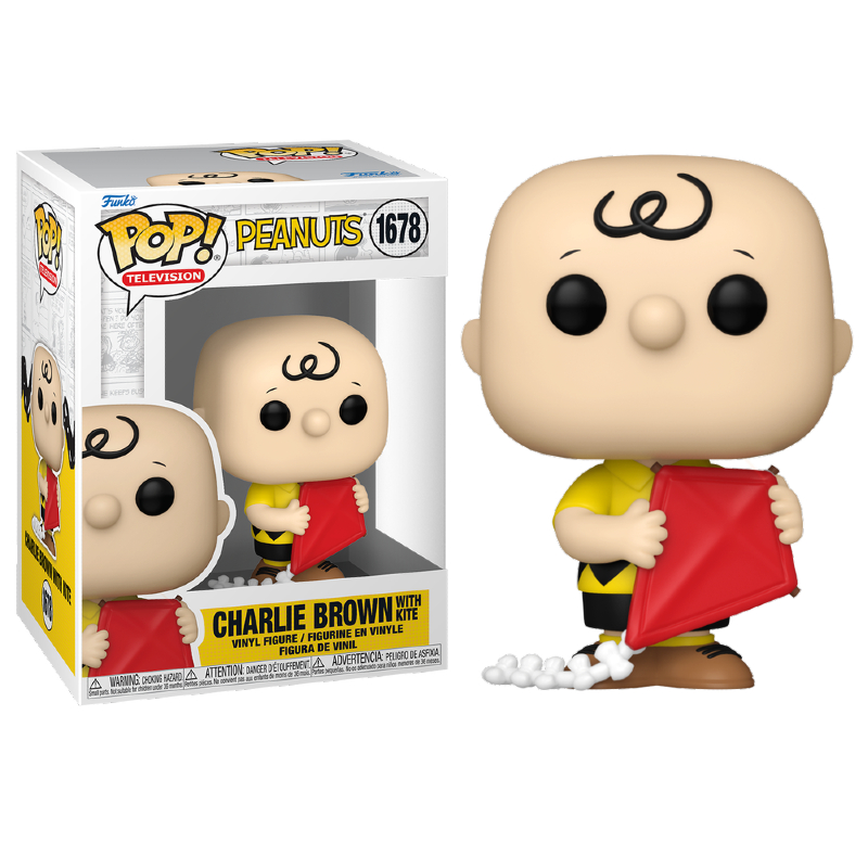 Funko Pop! Television Peanuts Charlie Brown With Kite 1678