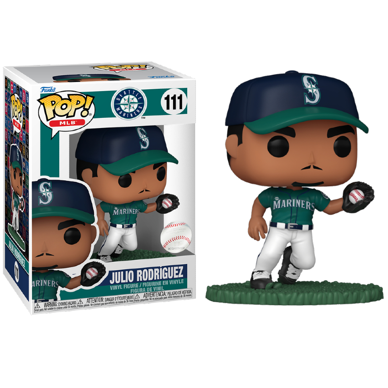 Funko Pop! Baseball MLB Julio Rodríguez 111 Original Colecionavel