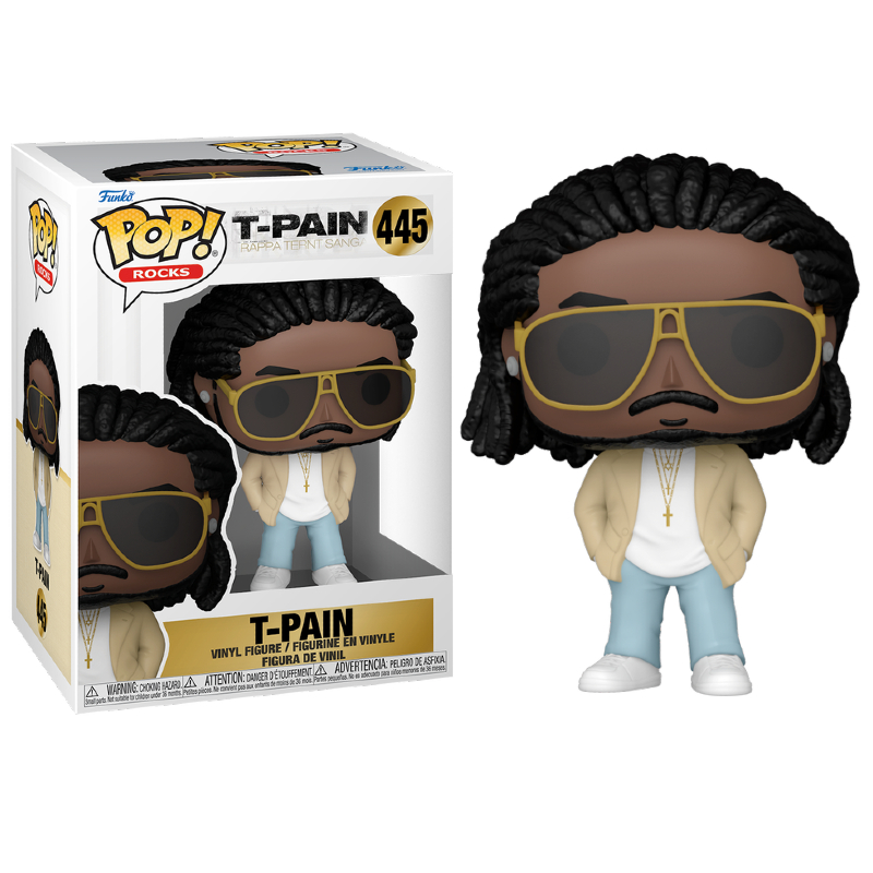 Funko Pop! Rocks Rappa Ternt Sanga T-Pain 445 Original