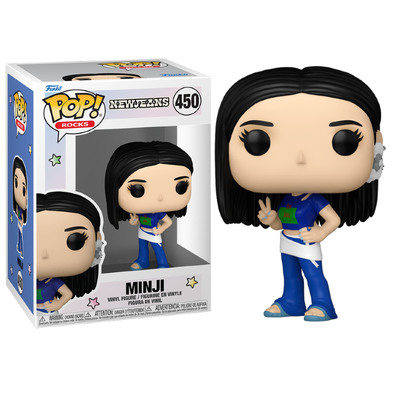 FunkoPOP! ROCKS NewJeans 5体セット Funko Pop! Rocks NewJeans Minji 450 Original Colecionavel - Moça