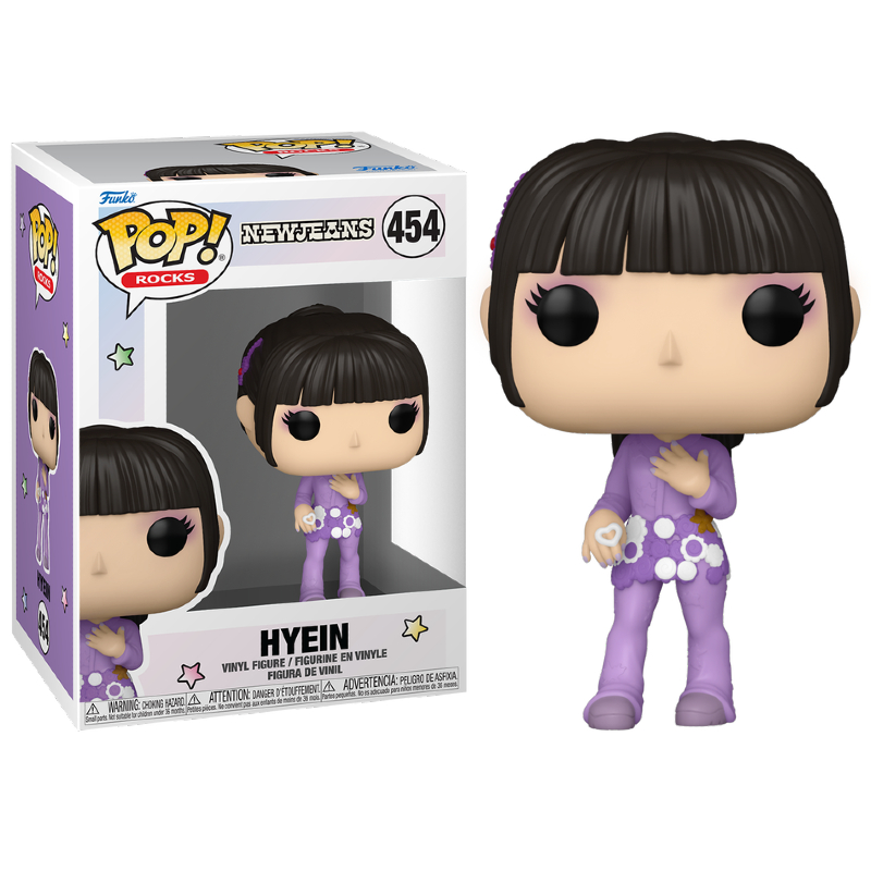 Funko Pop! Rocks NewJeans Hyein 454 Original Colecionavel - Moça