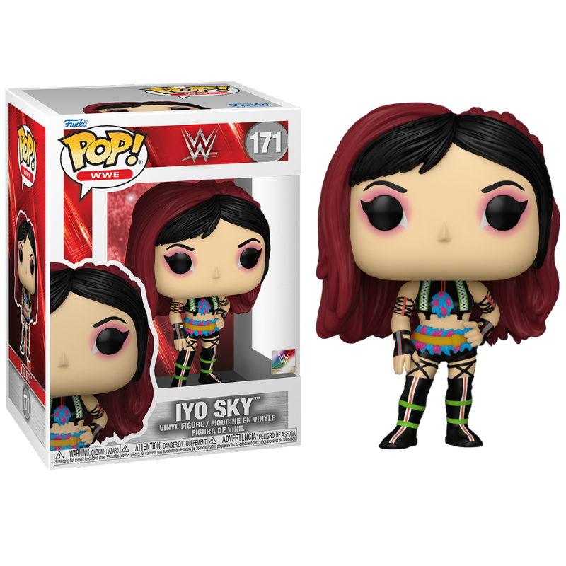 Funko Pop! WWE Iyo Sky 171 Exclusivo Original Colecionavel - Moça
