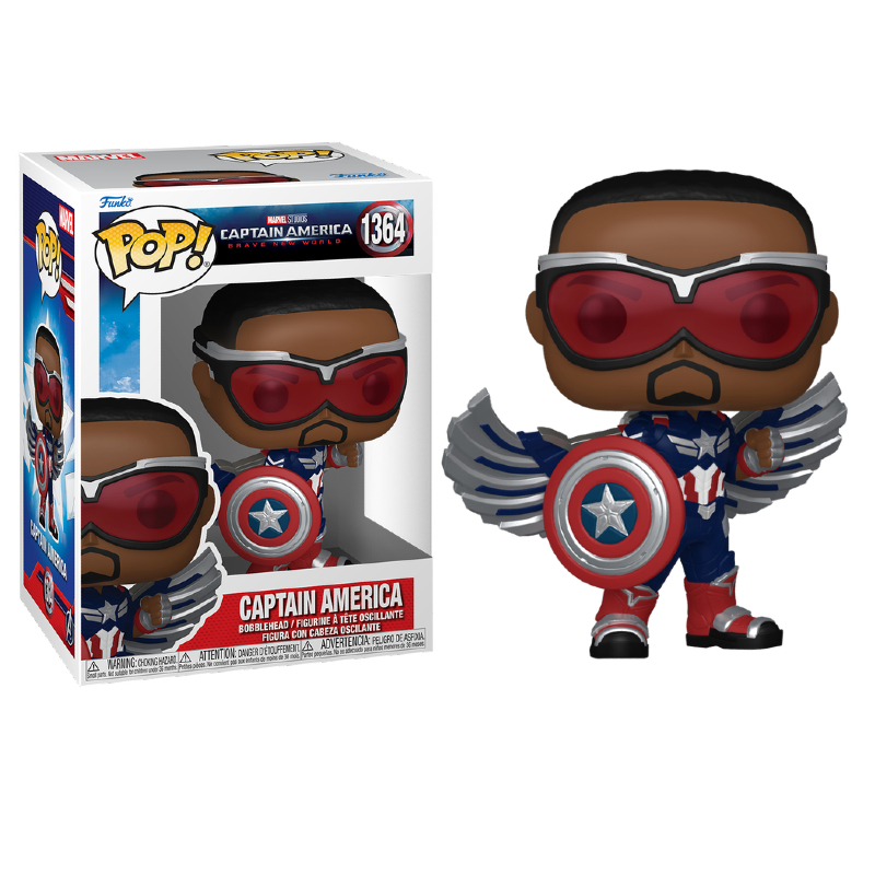 Funko Pop! Marvel Capitão America / Captain America 1364 - Moça do