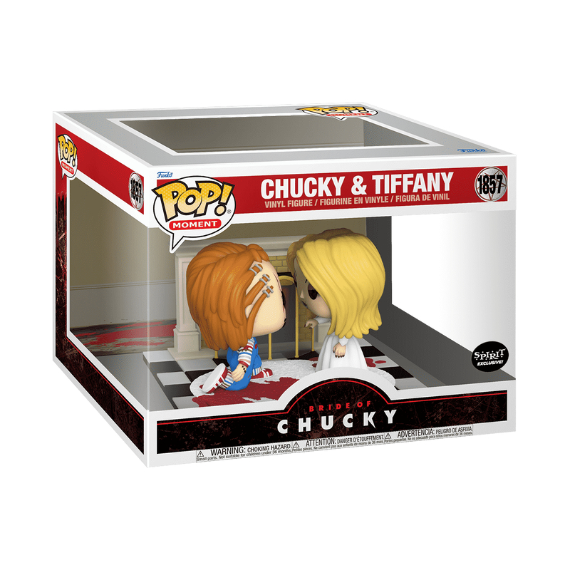 Funko Pop! チャッキー & ティファニー 1694 & 1695 Funko Pop! Moment Terror A Noiva do Chucky And Tiffany 1857