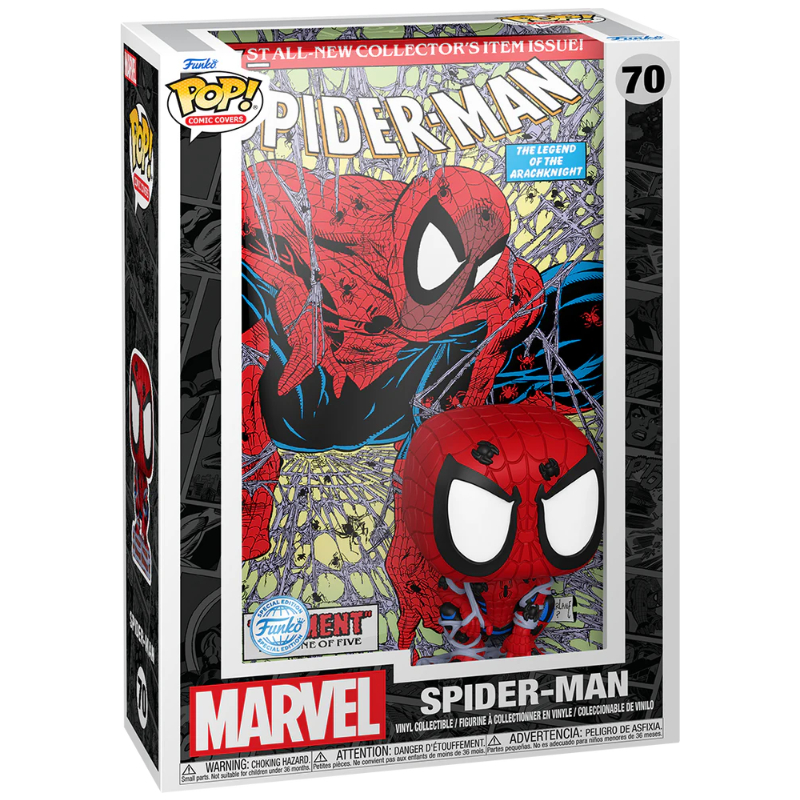 Funko Pop! Comic Covers Marvel Spider Man 70 Exclusivo Original