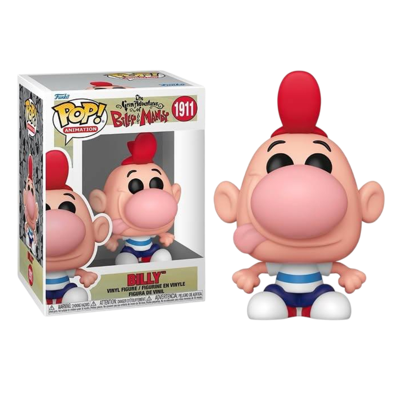 Funko Pop!Animation As Terriveis Aventuras de Billy e Mandy Billy