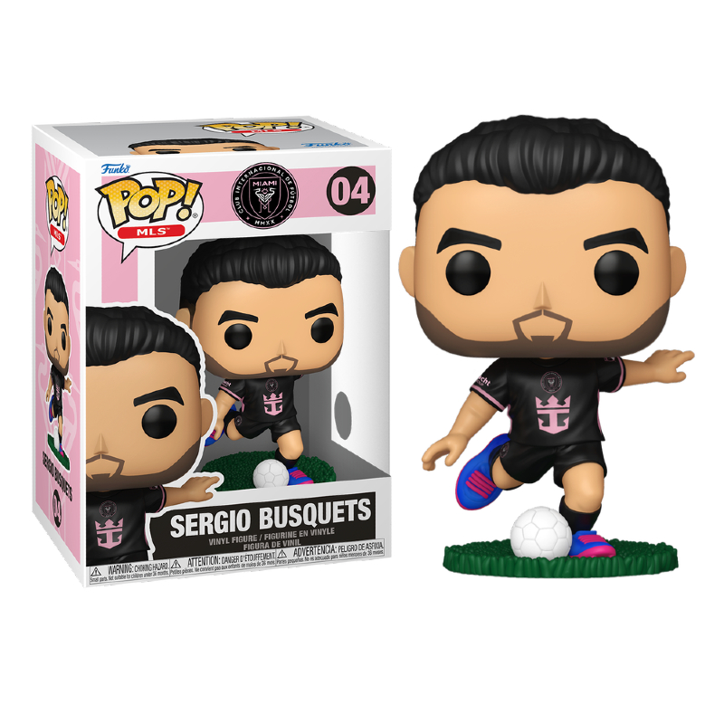 Funko Pop! MLS Football Sergio Busquets 04 Original Colecionavel