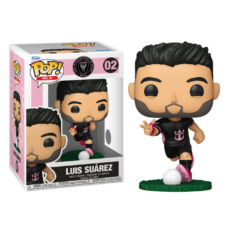 Funko Pop! MLS Football Luis Suarez 02 Original Colecionavel