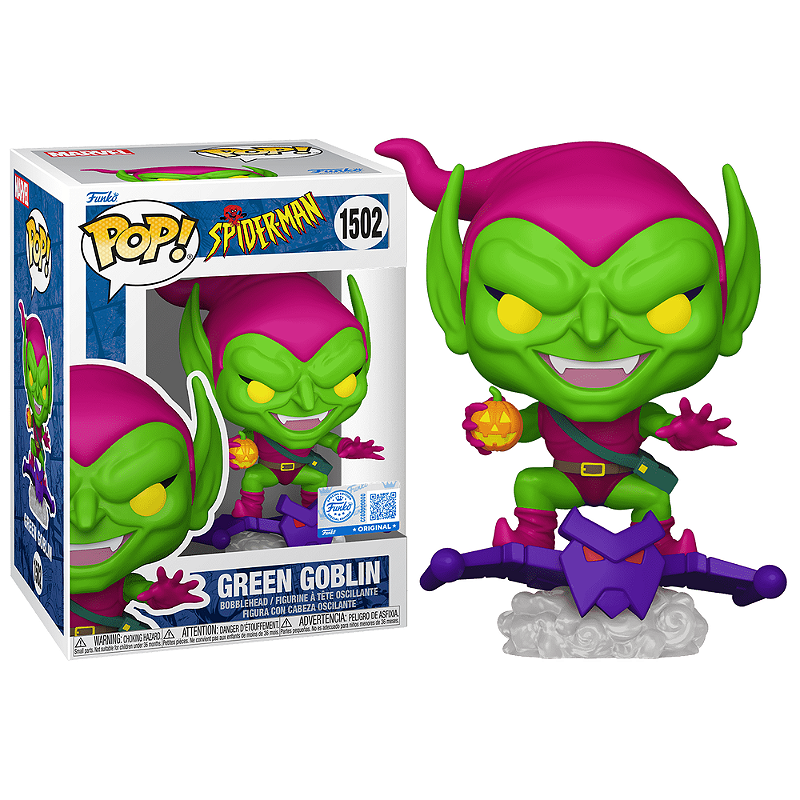 Funko Pop! Marvel Homem Aranha Green Goblin 1502 Exclusivo