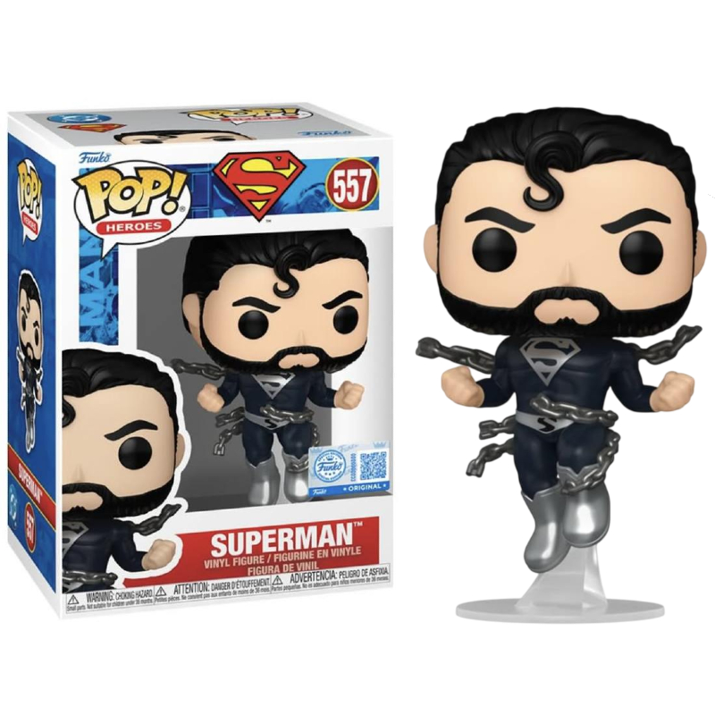 Funko Pop! Heroes DC Comics Superman 557 Exclusivo Original - Moça