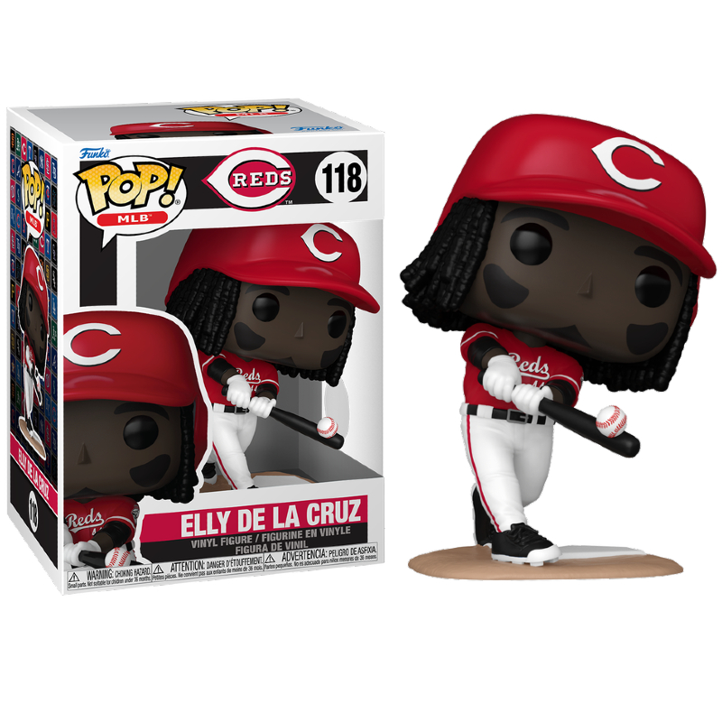 Funko Pop! MLB Baseball Elly De La Cruz 118 Original Colecionavel