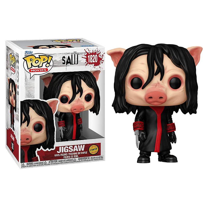 Funko Pop! Filme Terror Jogos Mortais Saw Jigsaw 1820 Exclusivo