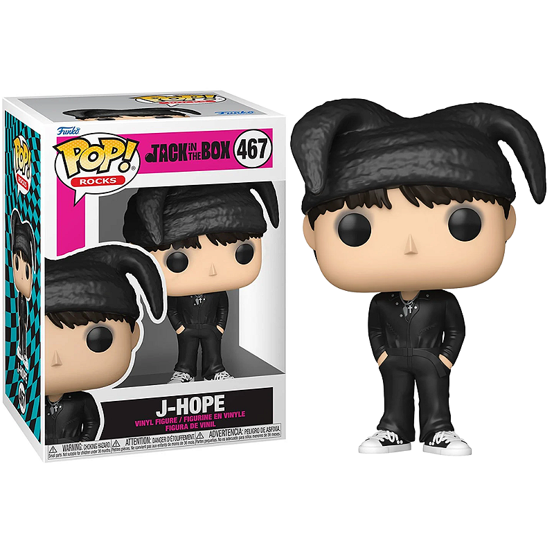 Funko Pop! Rocks BTS Solo Jack In The Box More J-Hope 467 Original