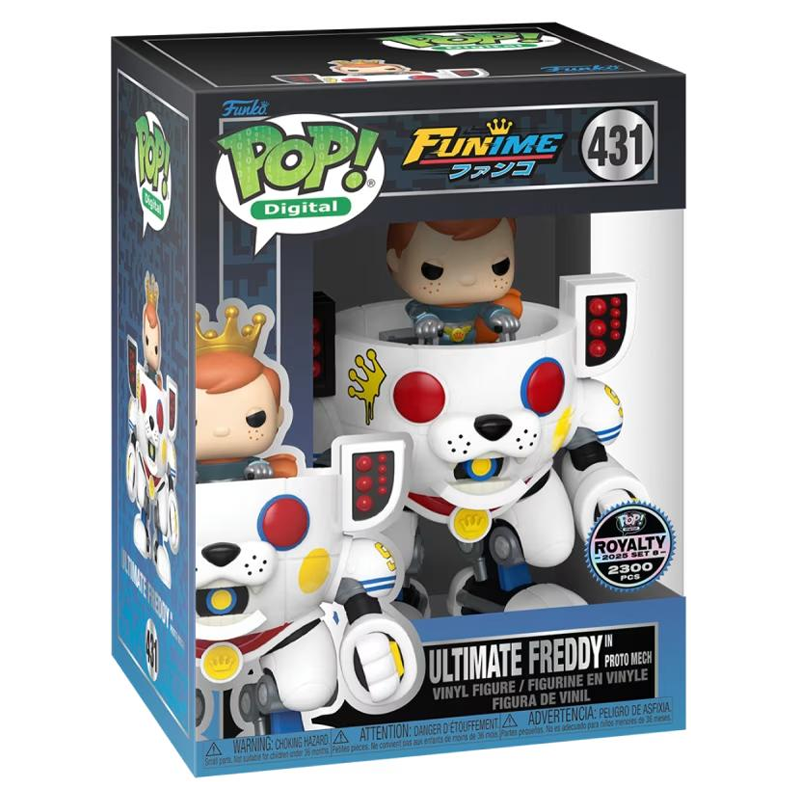 Funko Pop! Digital Funime Ultimate Freddy In Proto Mech 431