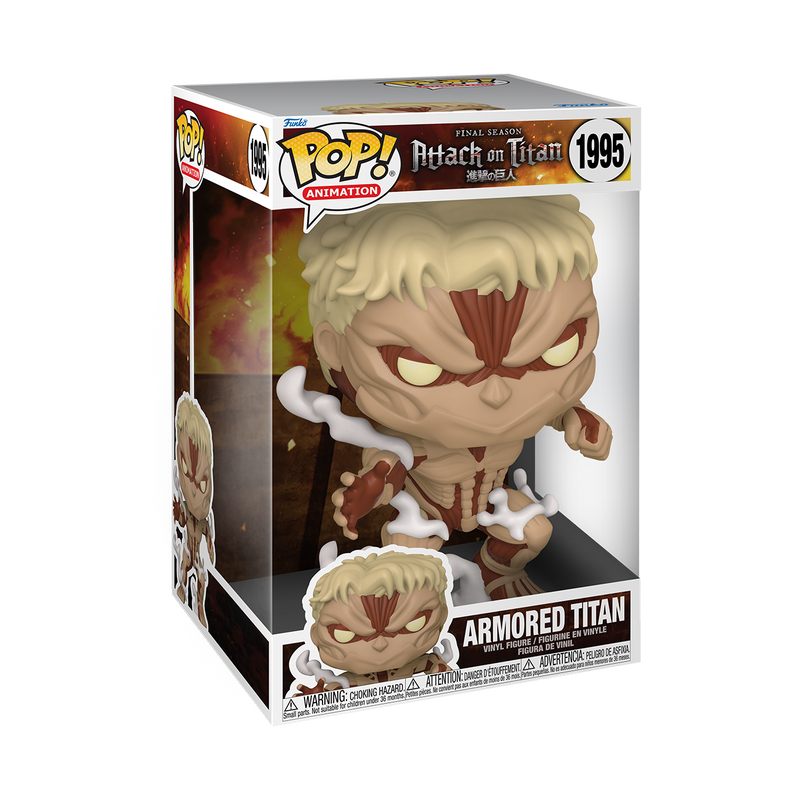 Funko Pop! Animation Attack On Titan Armored Titan 1995 10 Polegadas