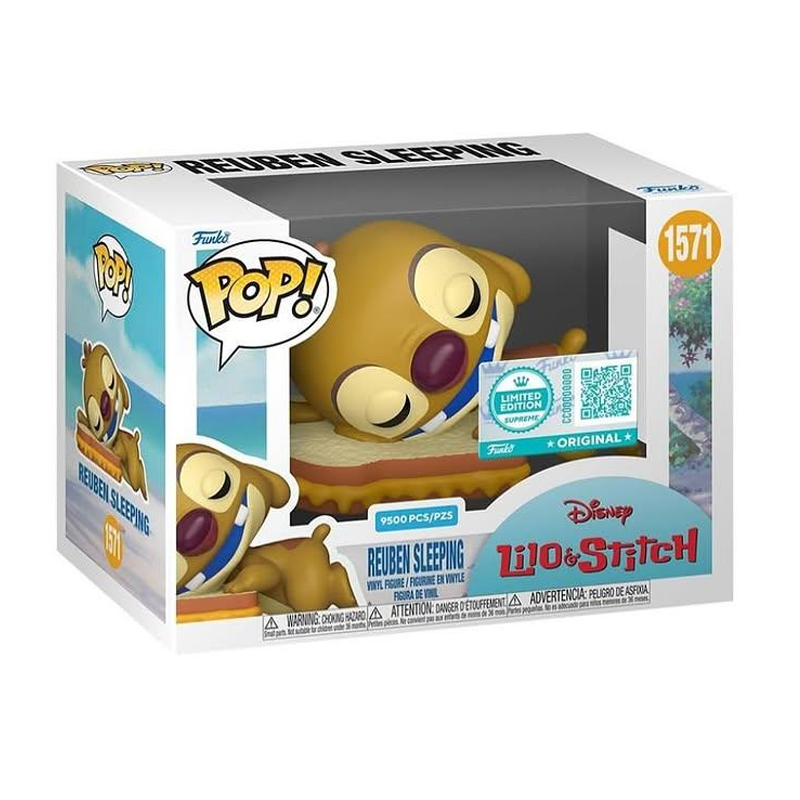 Funko Pop! Lilo & Stitch Reuben Sleeping 1571 Exclusivo 9500 PCS