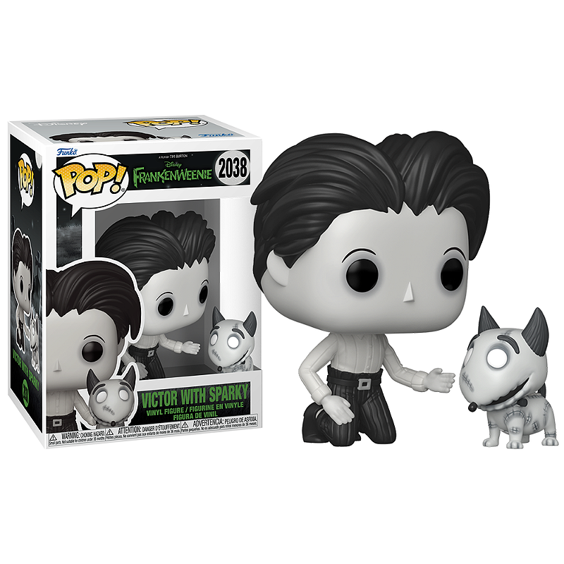 Funko Pop! Animation Disney Frankenstein Vitor With Spartky 2038