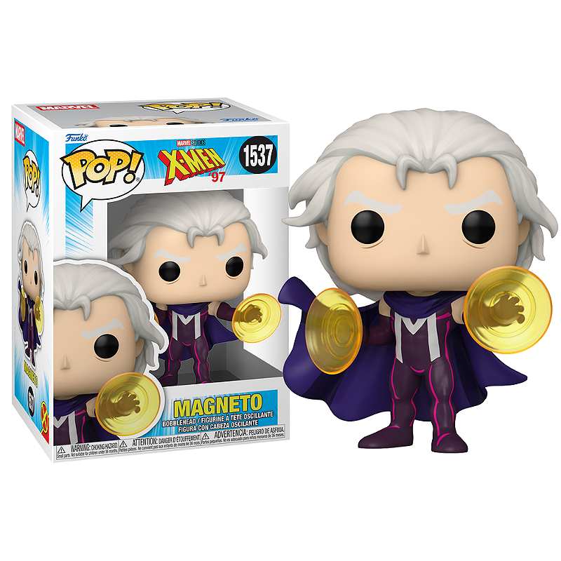 Funko Pop! Marvel X-Men 97 Magneto 1537 Original Colecionavel