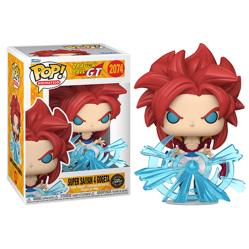 Funko Pop! Dragon Ball GT Super Saiyan 4 Gogeta 2074 Chase - Moça