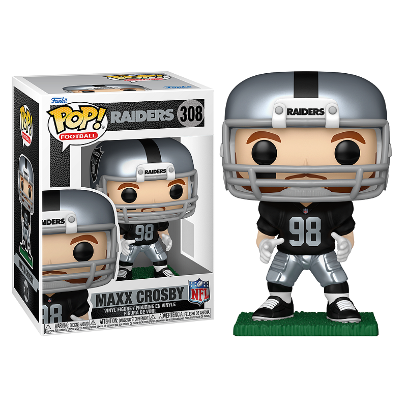 Funko Pop! Football NFL Raiders Maxx Crosby 308 Original - Moça do
