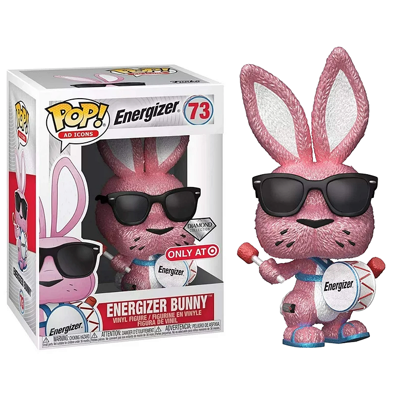 Funko Pop! Ad Icons Energizer Bunny 73 Exclusivo Diamond