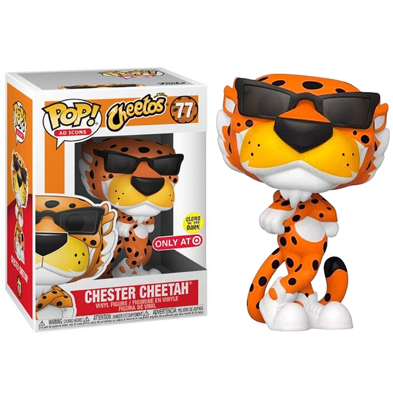 Funko Pop! Ad Icons Cheetos Chester Cheetah 77 Exclusivo Glow