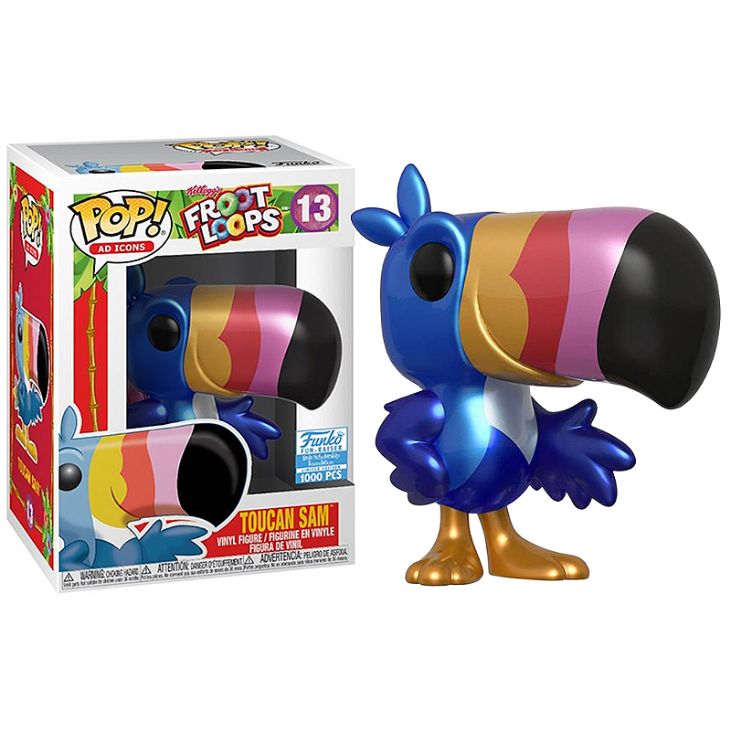 Funko Pop! Ad Icons Froot Loops Toucan Sam 13 Exclusivo Metallic