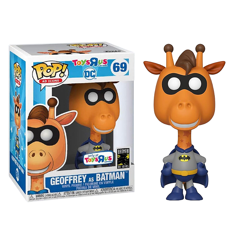 Funko Pop! Ad Icons ToysRus Geoffrey As Batman 69 Exclusivo