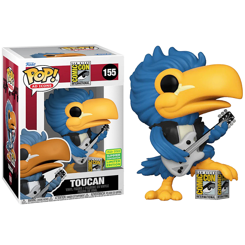Funko Pop! Ad Icons Comic Con Toucan 155 Exclusivo