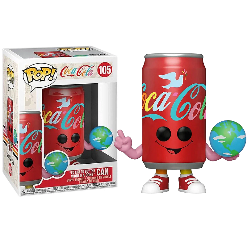 Funko Pop! Ad Icons Coca Cola Id Like To Buy The World a Coke Can 105