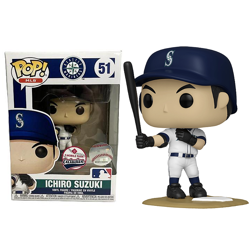 スポーツ Funko POP! Ichiro Suzuki 51 Exclusive Funko Pop! Ichiro Suzuki Mariners Exclusive Pop HOF 2025 SGA