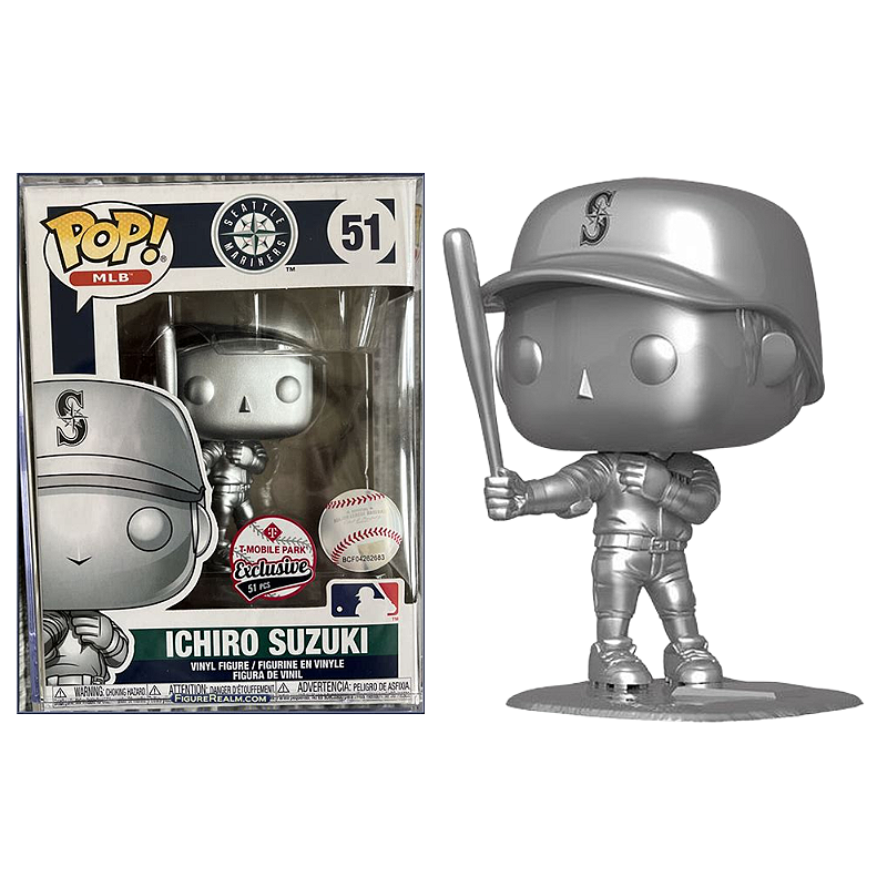 スポーツ Funko POP! Ichiro Suzuki 51 Exclusive Seattle Mariners NBL - Ichiro Suzuki Funko Pop! #51 T-Mobile