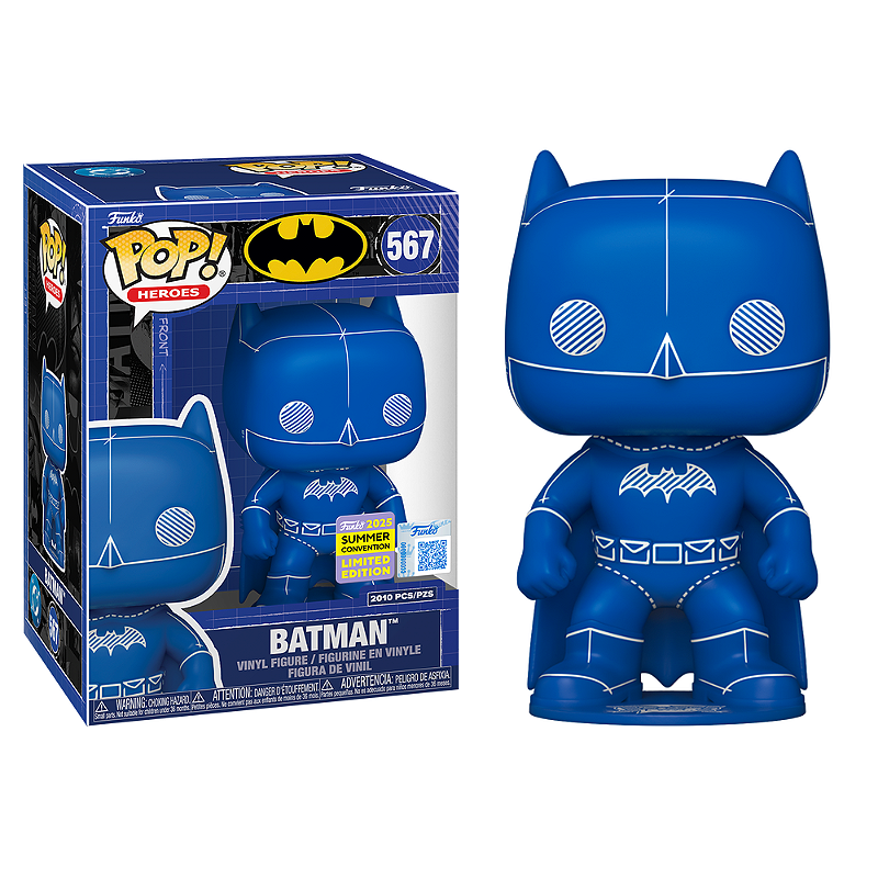 Funko Pop! Heroes DC Comics Batman 567 SDCC 2025 - Moça do Pop