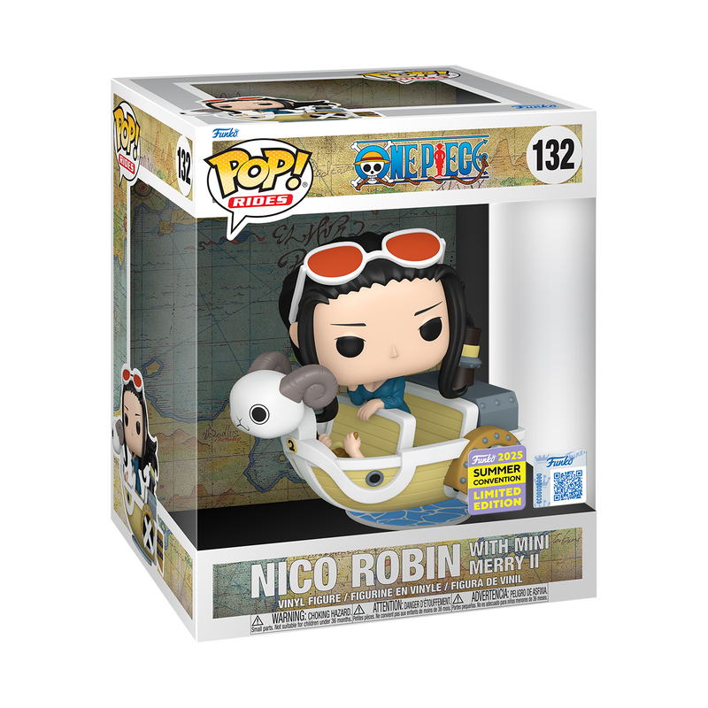 Funko Pop! Rides One Piece Nico Robin With Mini Merry II 132