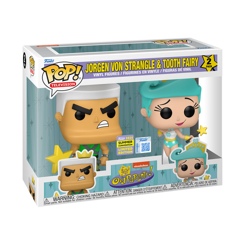 Funko Pop! Os Padrinhos Magicos Jorgen Von Strangle & Tooth Fairy