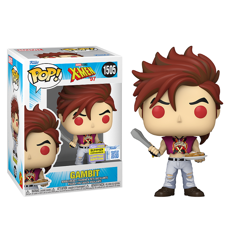 Funko Pop! Marvel X-Men Gambit 1505 Exclusivo SDCC 2025 Original