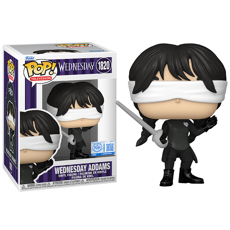 Funko Pop! Television Wandinha Wednesday Addams 1820 Exclusivo