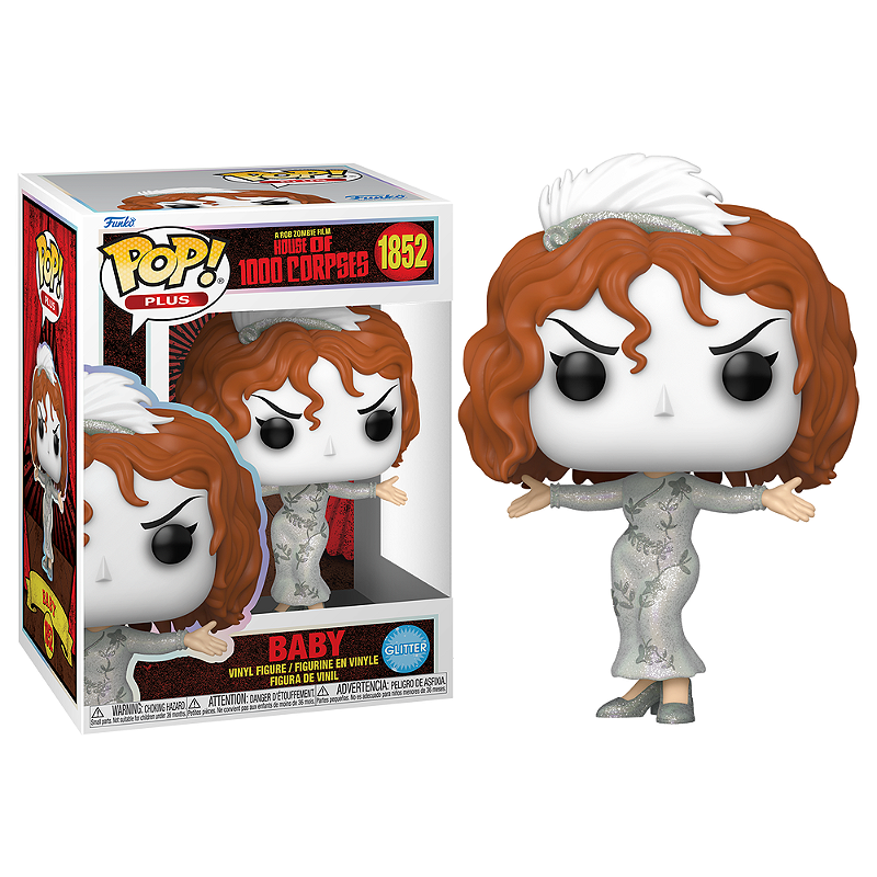 Funko Pop! Plus Terror A Casa dos 1000 Corpos Baby 1852 Exclusivo Glitter