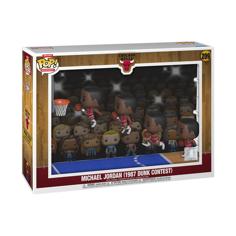 Funko Pop! Moment Michael Jordan 1987 Dunk Contest 209 Exclusivo