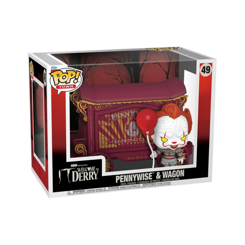 Funko Pop! Television Terror It Welcome To Derry Pennywise & Wagon