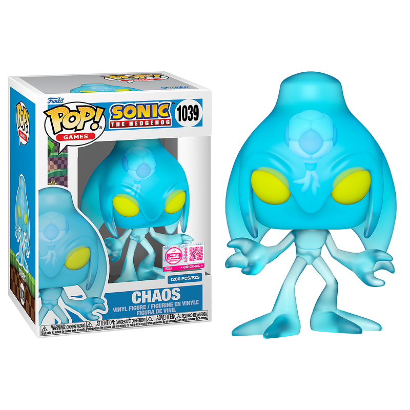 Funko Pop! Games Sonic The Hedgehog Chaos 1039 Exclusivo 1200PCS