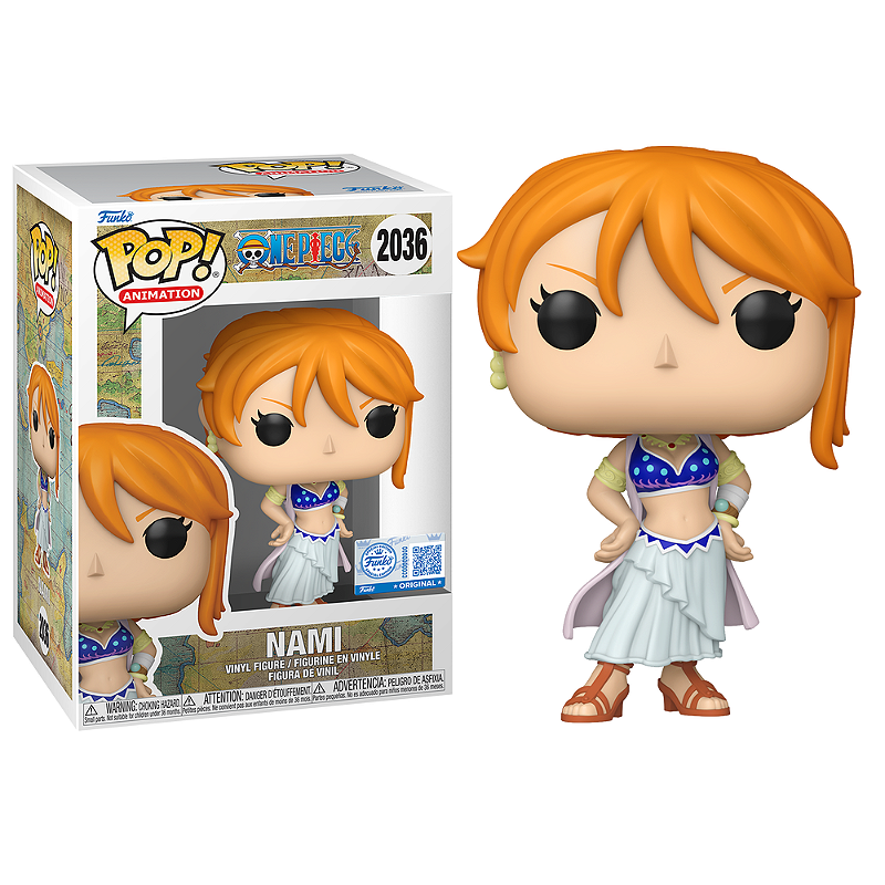 Funko Pop! Animation One Piece Nami 2036 Exclusivo Original - Moça