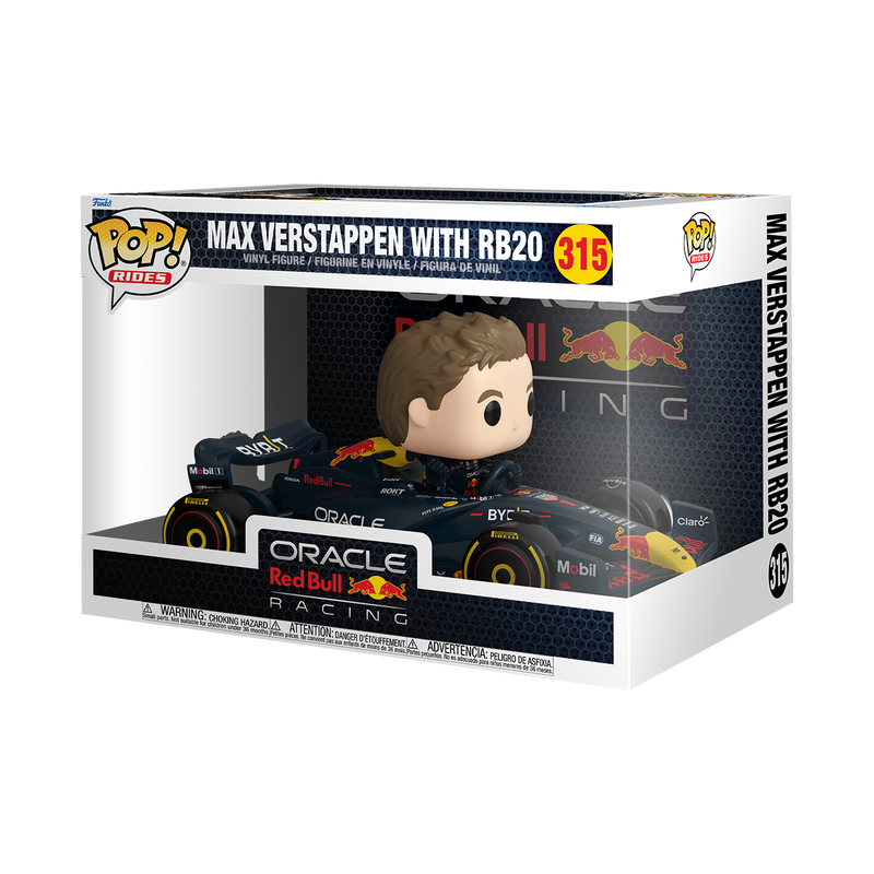 Funko Pop! Rides Oracle Red Bull Racing Max Verstappen With RB20