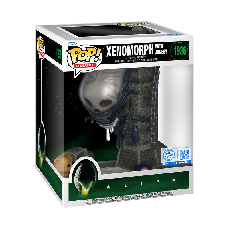 FUNKOPOP エイリアン Funko Pop! Deluxe Alien Xenomorph With jonesy 1936 Exclusivo