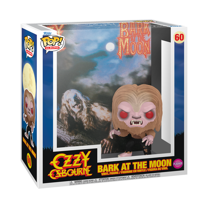Funko Pop! Albums Ozzy Osbourne Bark At The Moon 60 Exclusivo
