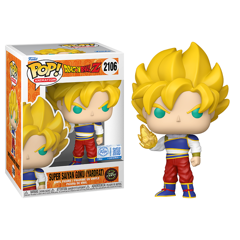 Funko Pop! Animation Dragon Ball Z Super Saiyan Goku Yardrat 2106