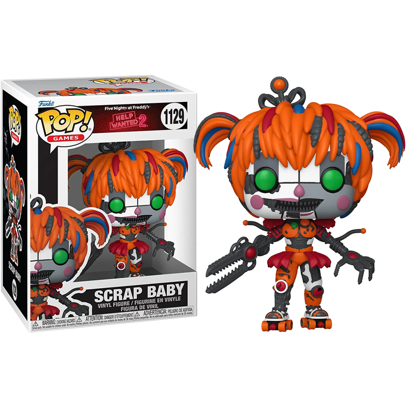 Funko Pop! Games Five Nights At Freddys Help Wanted 2 Scrap Baby