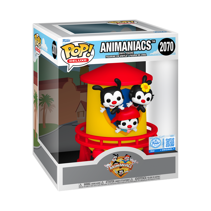 Funko Pop! Deluxe Animaniacs WB Water Tower 2070 Exclusivo