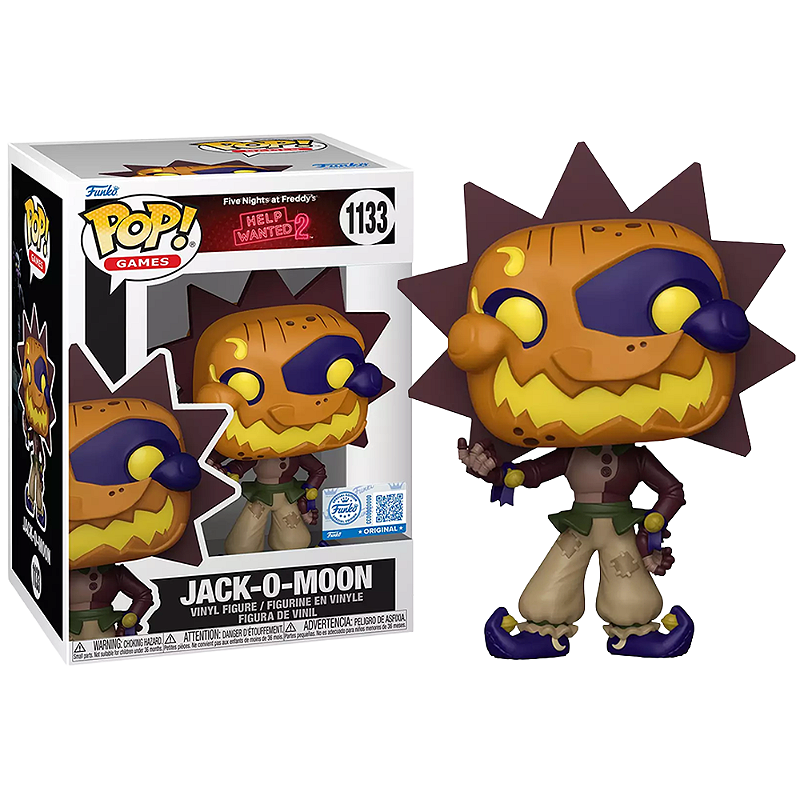 Funko Pop! Games Five Nights At Freddys Help Wanted Jack-O-Moon